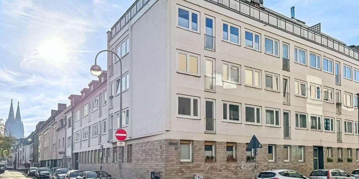 Etagenwohnung Köln Innenstadt - 2 Zimmer, 40 m&sup2;, 199.000&euro; | Angebot:27013446
