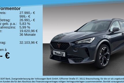 Cupra Formentor 56.277 km 26.990 &euro; Bonn 53227