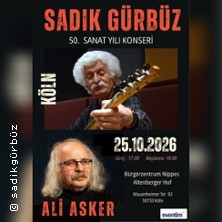 Sadik Gürbüz 25.10.2026 Altenberger Hof Köln