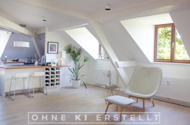 Dachgeschoßwohnung Bornheim - 3.5 Zimmer, 140 m&sup2;, 550.000&euro; | Angebot:27438482