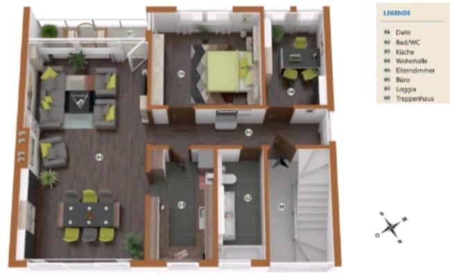 Etagenwohnung Köln Chorweiler - 3 Zimmer, 92 m&sup2;, 260.000&euro; | Angebot:27446942