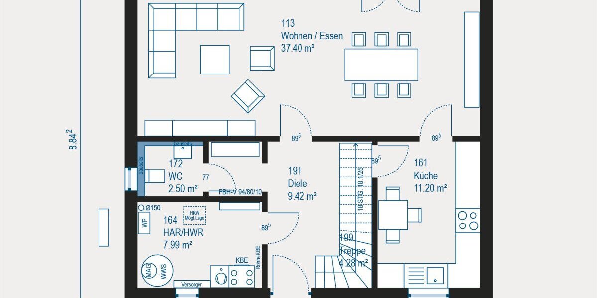 Ihr individuelles Eigenheim - maßgeschneidert und flexibel - Einfamilienhaus Remscheid Gemarkung Bergisch Born | Angebot:27493964