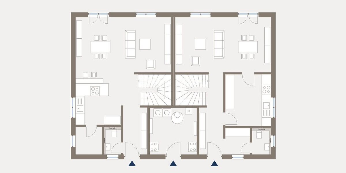 Individuelle Doppelhaushälfte in Köln - Flexibilität trifft gehobene Qualität. Inkl. Bodenplattte! - Doppelhaushälfte Köln Porz | Angebot:27463346