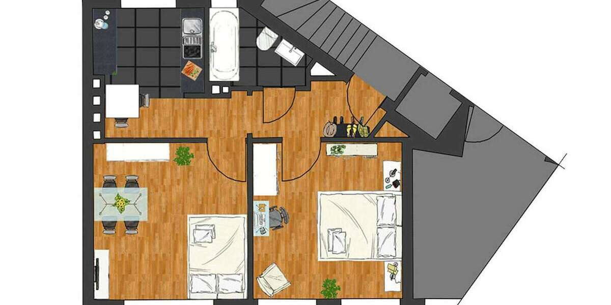 Zimmer Köln Neustadt/Nord - 2 Zimmer, 1.995&euro; | Angebot:27466492