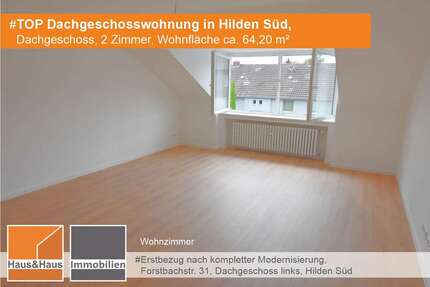 Wohnung Hilden Pungshaus - 2 Zimmer, 64 m&sup2;, 706&euro; | Angebot:27013642