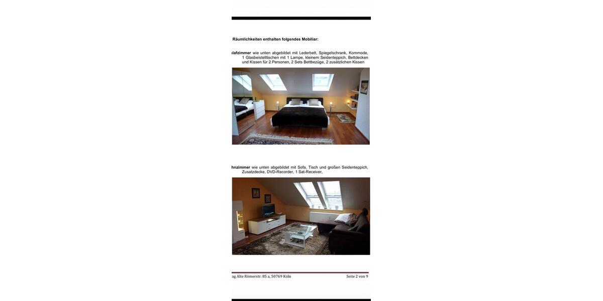 Dachgeschoßwohnung Köln Chorweiler - 1 Zimmer, 48 m&sup2;, 160.000&euro; | Angebot:27437863