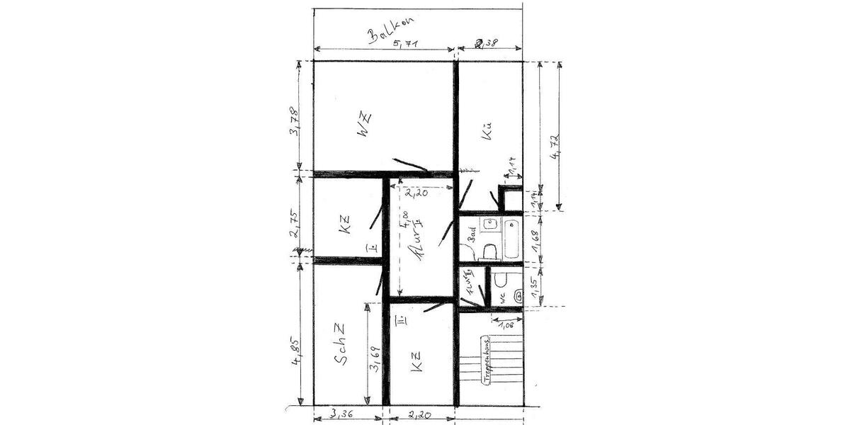 Etagenwohnung Rösrath - 4 Zimmer, 82 m&sup2;, 260.000&euro; | Angebot:27450792