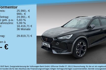 Cupra Formentor 57.520 km 25.990 &euro; Bonn 53227