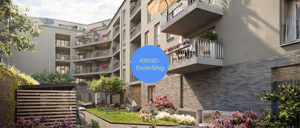 Etagenwohnung Köln Niehl - 2 Zimmer, 51 m&sup2;, 346.900&euro; | Angebot:26425852