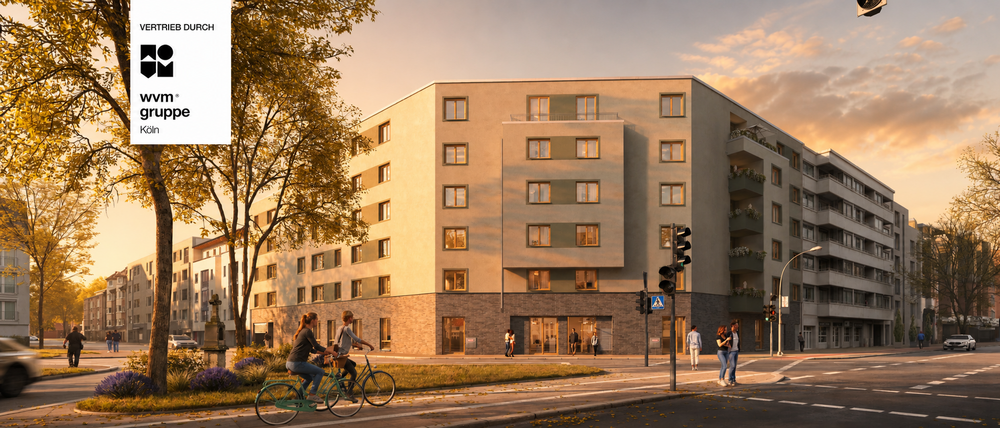 Etagenwohnung Köln Niehl - 4 Zimmer, 95 m&sup2;, 622.900&euro; | Angebot:27126207