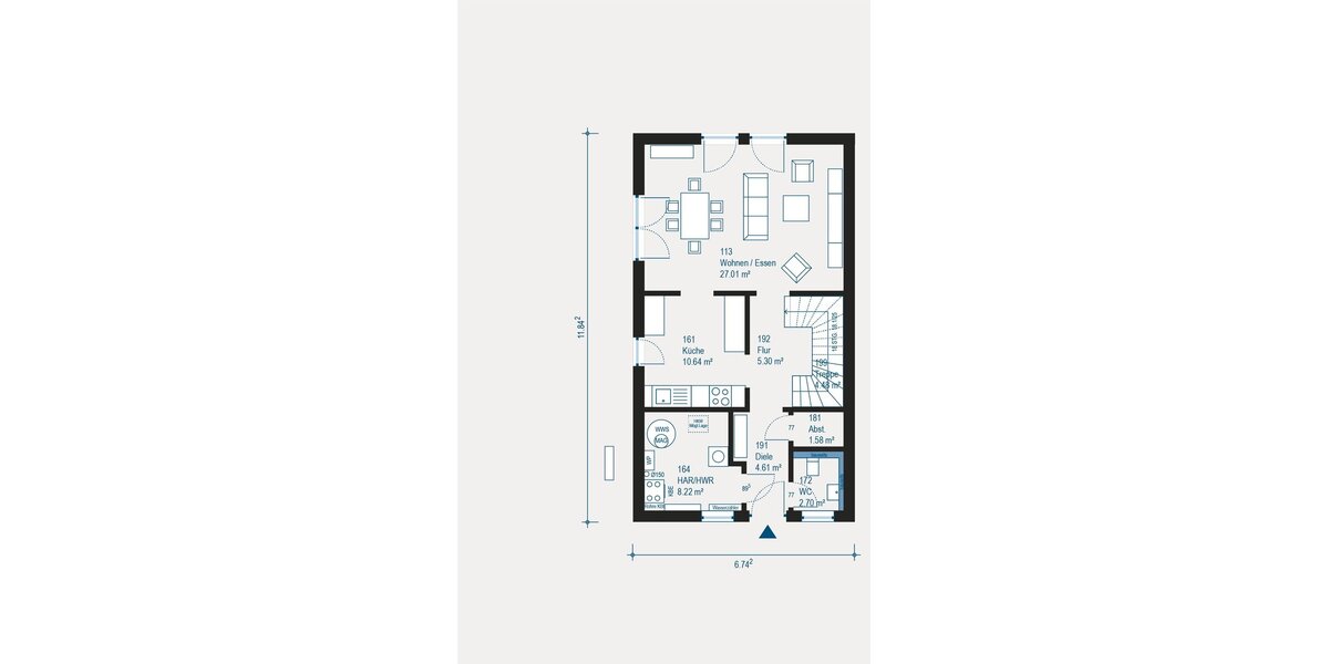 Allkauf: Ihre Doppelhaushälfte in gehobener Atmosphäre - Double 7 - Doppelhaushälfte Remscheid Reinshagen | Angebot:27439253