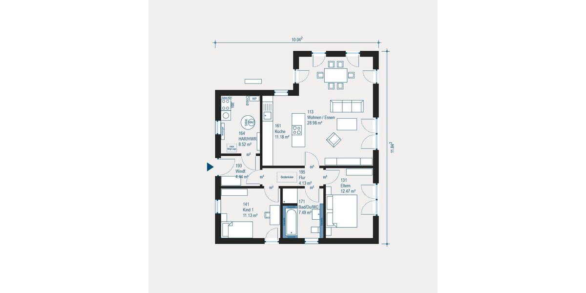 Wohnkomfort auf einer Ebene - Ihr individueller Bungalow in Wuppertal - Bungalow Remscheid Reinshagen | Angebot:27493151