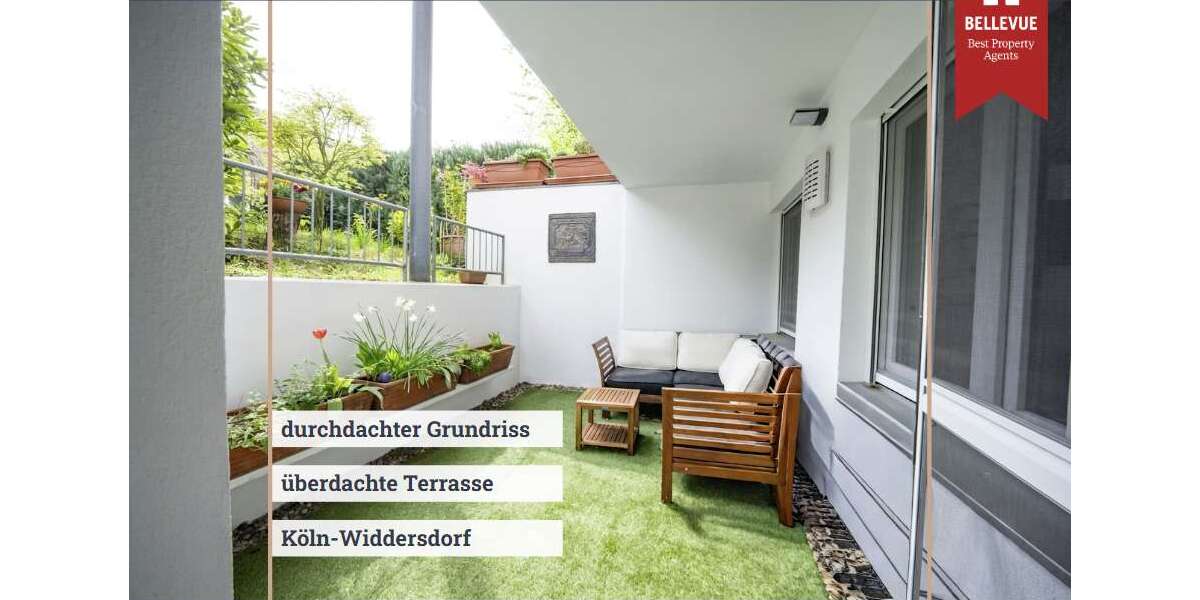 Etagenwohnung Köln / Widdersdorf Widdersdorf - 2 Zimmer, 53 m&sup2;, 199.000&euro; | Angebot:26445252