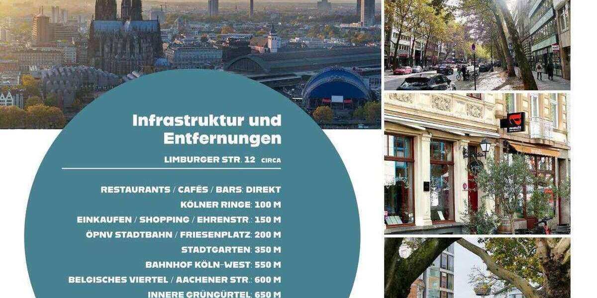 Etagenwohnung Köln Neustadt/Nord - 2 Zimmer, 48 m&sup2;, 309.000&euro; | Angebot:26975167