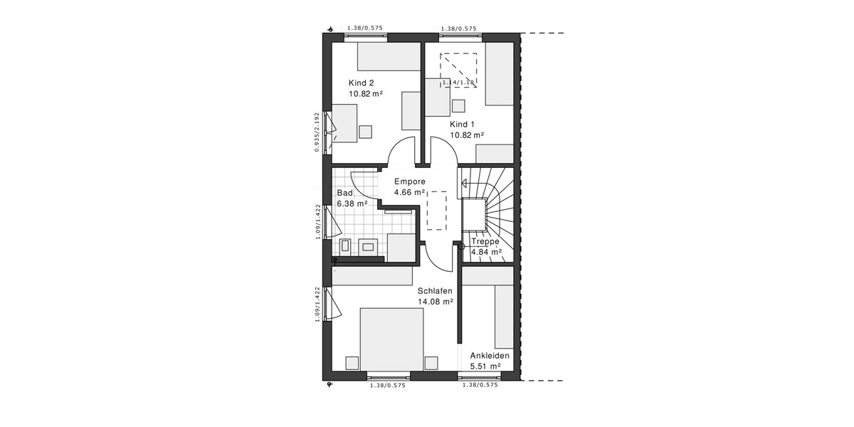 Doppelhaushälfte Pulheim - 3 Zimmer, 115 m&sup2;, 2.100&euro; | Angebot:24522928