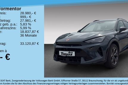 Cupra Formentor 35.780 km 28.980 &euro; Bonn 53227