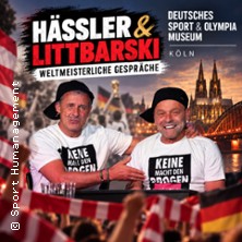 Häßler & Littbarski - Weltmeisterliche Gespräche 20.10.2026 Deutsches Sport & Olympia Museum