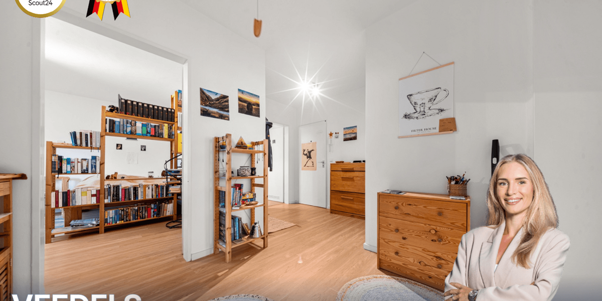 Etagenwohnung Köln Rodenkirchen - 3 Zimmer, 80 m&sup2;, 369.000&euro; | Angebot:27403658