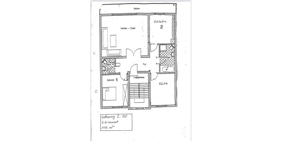Etagenwohnung Bonn Dransdorf - 3 Zimmer, 115 m&sup2;, 389.000&euro; | Angebot:27474932