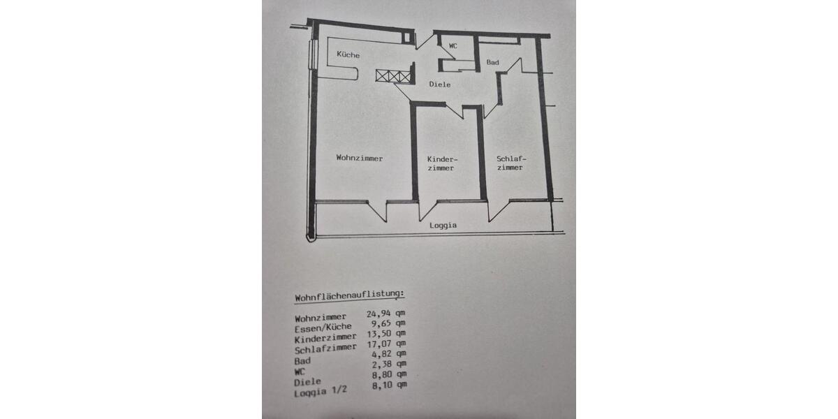 Etagenwohnung Köln Lindenthal - 3 Zimmer, 89 m&sup2;, 319.000&euro; | Angebot:27413698