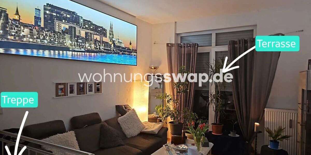Etagenwohnung Köln - 2 Zimmer, 65 m&sup2;, 680&euro; | Angebot:27477134