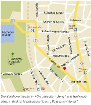 Erdgeschoßwohnung Köln Innenstadt - 3 Zimmer, 55 m&sup2;, 349.000&euro; | Angebot:9060077