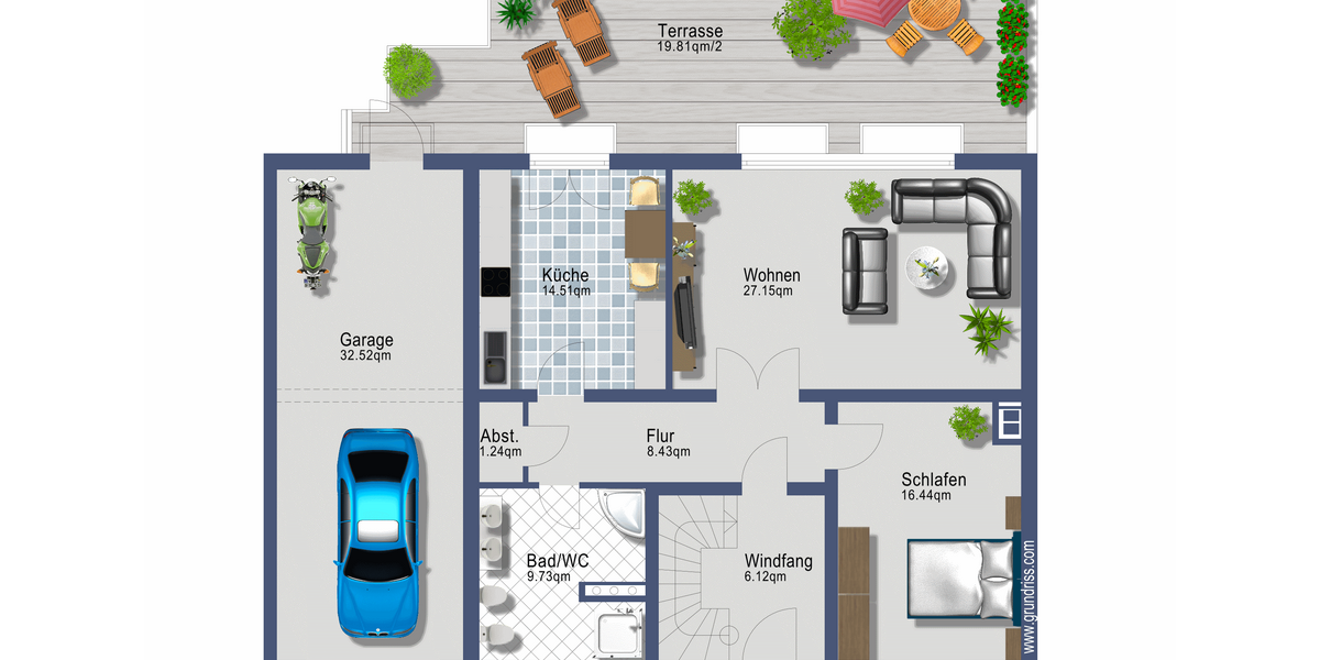 Etagenwohnung Köln Mülheim - 4 Zimmer, 94 m&sup2;, 1.500&euro; | Angebot:27436840
