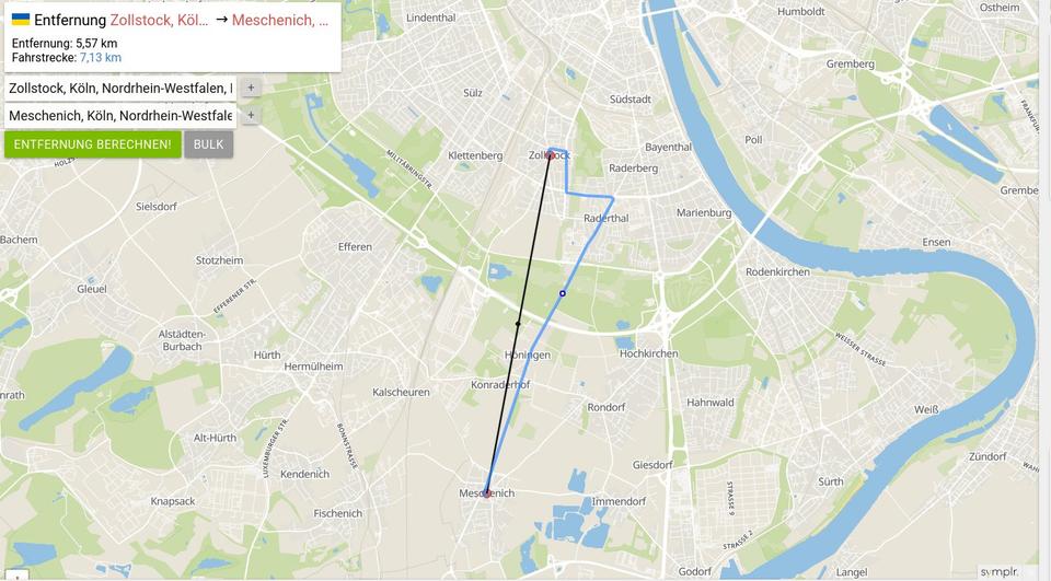 Etagenwohnung Köln Rodenkirchen - 2 Zimmer, 60 m&sup2;, 283.500&euro; | Angebot:27499395