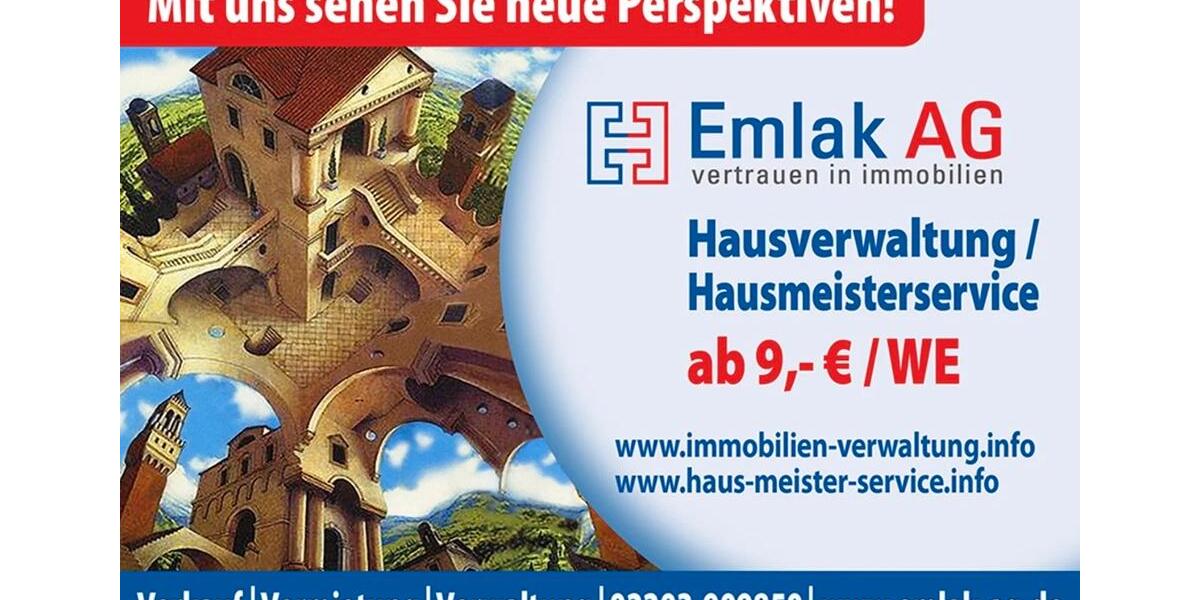 Etagenwohnung Köln Porz - 2.5 Zimmer, 75 m&sup2;, 235.000&euro; | Angebot:27266498