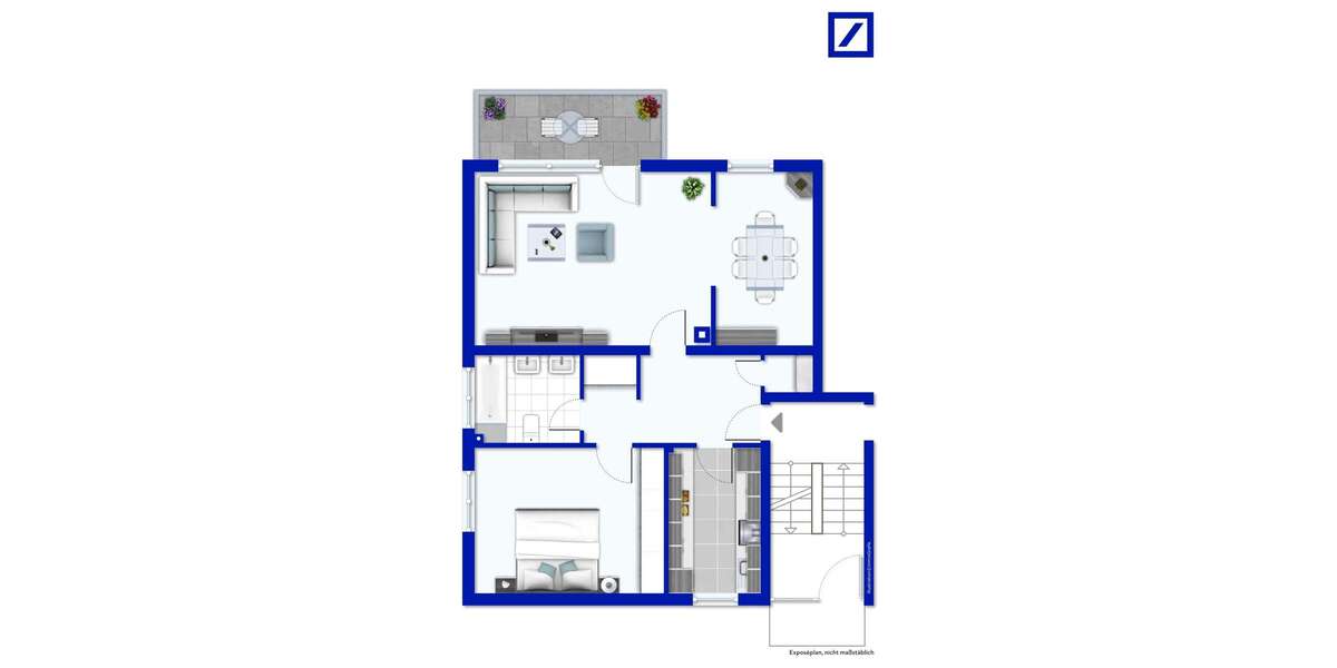 Etagenwohnung Solingen Mitte - 3 Zimmer, 77 m&sup2;, 198.900&euro; | Angebot:27437663