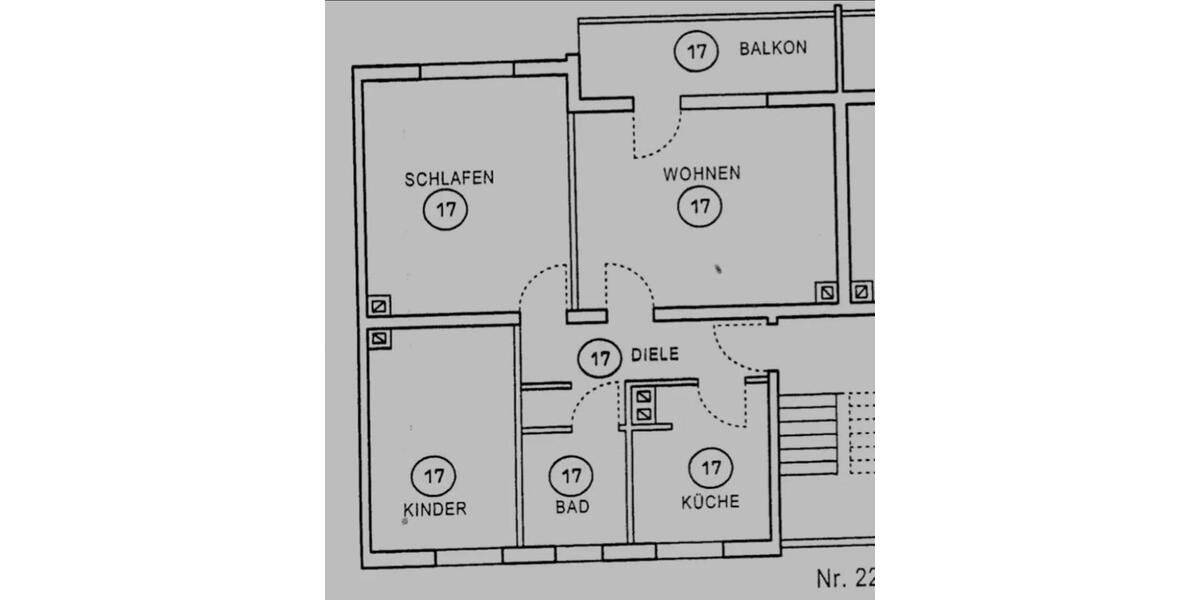 Etagenwohnung Köln Nippes - 3 Zimmer, 71 m&sup2;, 359.000&euro; | Angebot:27283103