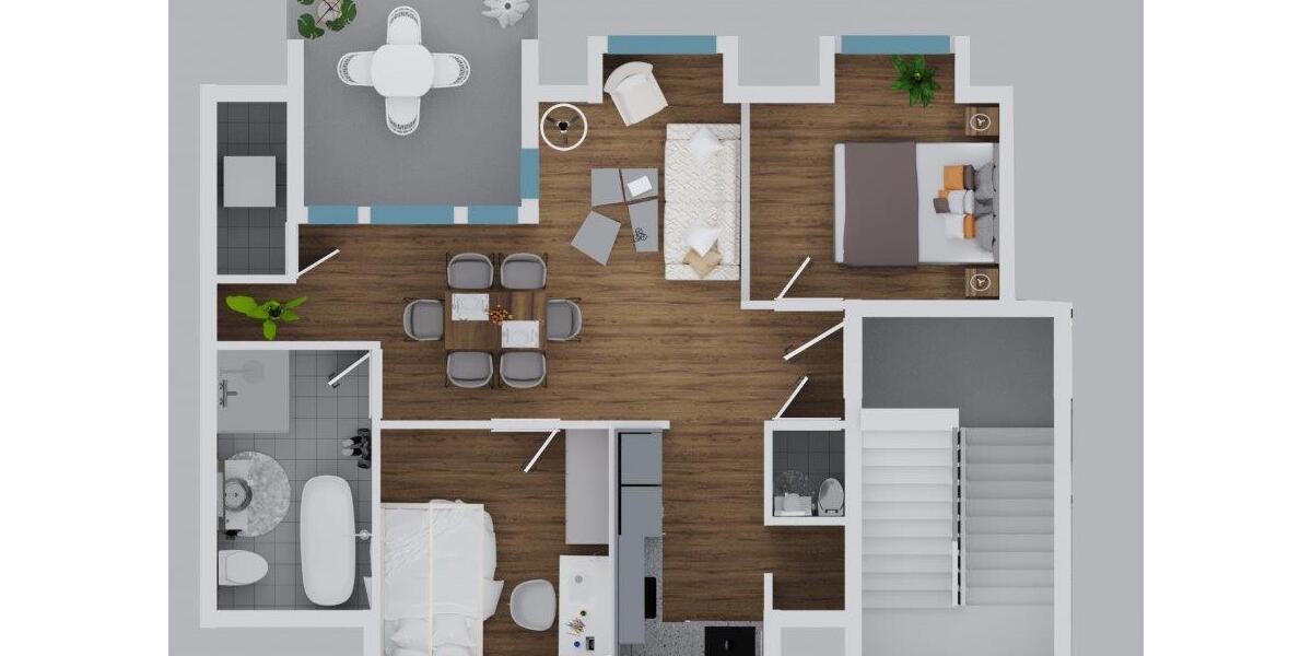 Neue Dachgeschosswohnung mit Flair im Energiesparhaus mit moderner Heiztechnik in Bonn - Dachgeschoßwohnung Bonn Dransdorf | Angebot:27302382