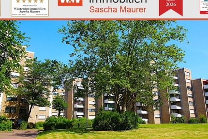 Sofort bezugsfrei! Gut geschnitten! Barrierearm! 4 Zimmer-Wohnung mit Balkon und TG-Stellplatz. - Wohnung Bonn / Tannenbusch Tannenbusch | Angebot:26948123