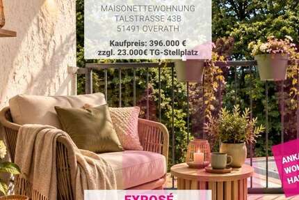 Wohnung Overath - 5 Zimmer, 107 m&sup2;, 396.000&euro; | Angebot:27475838