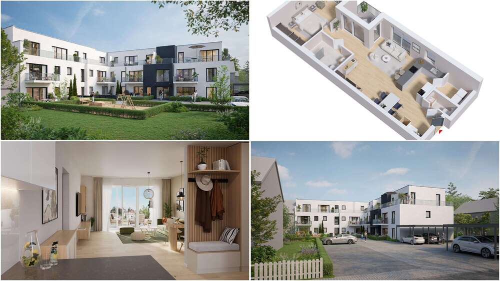 Etagenwohnung Bergisch Gladbach Lustheide - 2 Zimmer, 78 m&sup2;, 467.561&euro; | Angebot:24815870