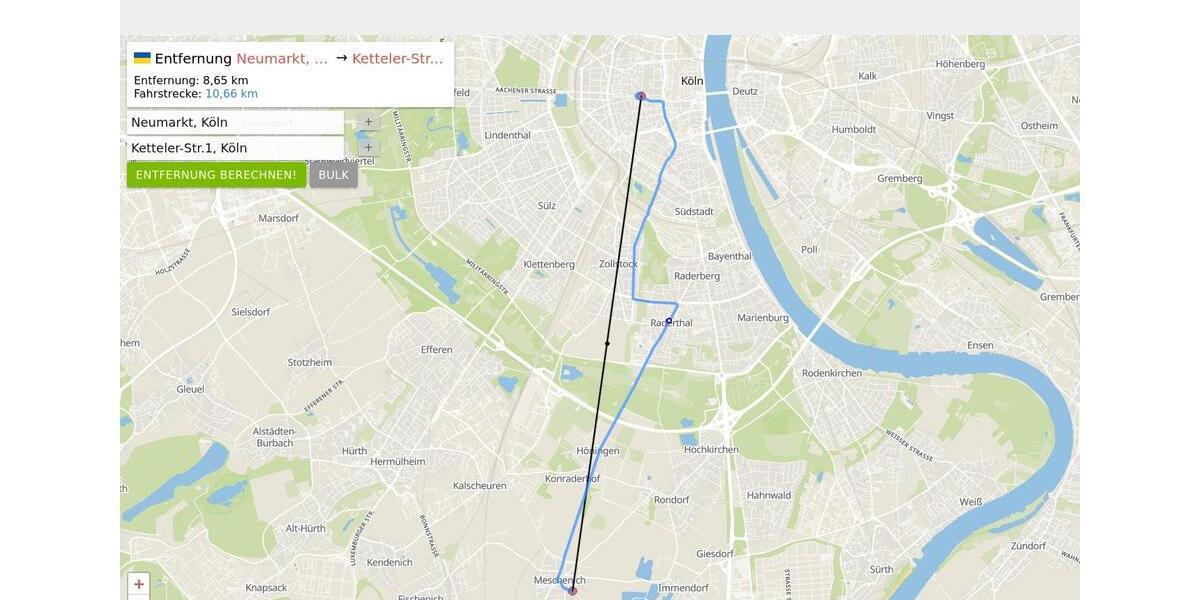Etagenwohnung Köln Rodenkirchen - 2 Zimmer, 60 m&sup2;, 298.500&euro; | Angebot:27189108
