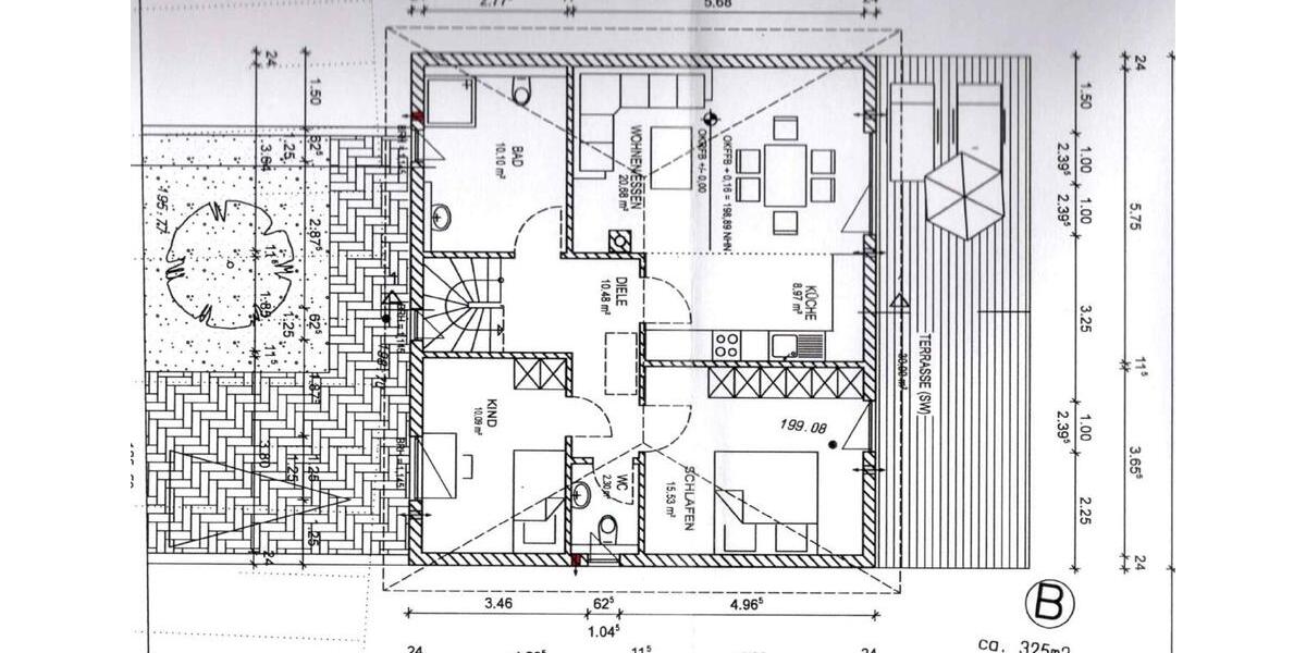 Bungalow Hennef (Sieg) - 3 Zimmer, 106 m&sup2;, 465.000&euro; | Angebot:27486195