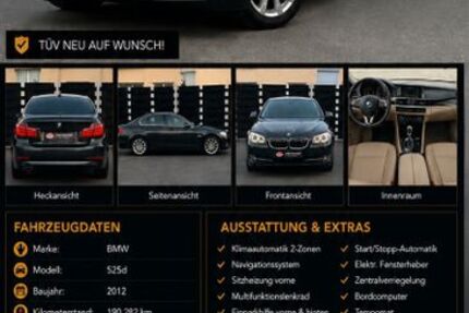 BMW 525 190.282 km 11.700 &euro; Siegburg 53721