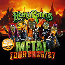 Heavysaurus - Metal Tour 2026 09.10.2026 Brückenforum Bonn / Beuel