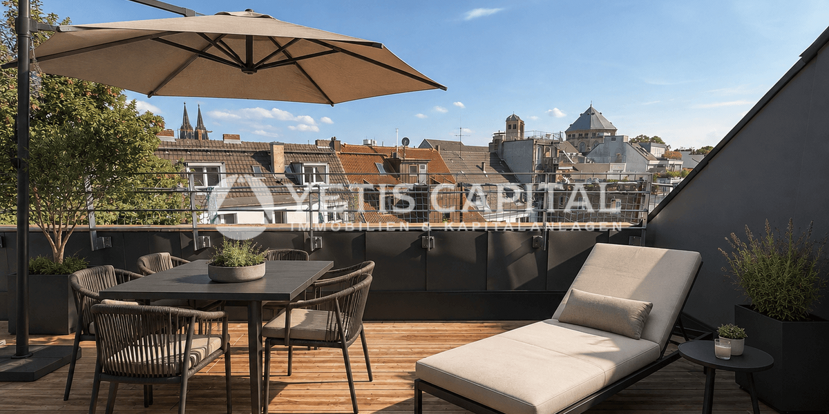 Etagenwohnung Köln Innenstadt - 3 Zimmer, 58 m&sup2;, 399.000&euro; | Angebot:27346573