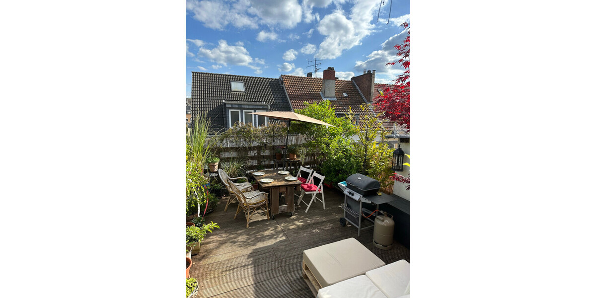 Über den Dächern von Köln Deutz - Sonne pur von der riesigen Dachterrasse genießen - Etagenwohnung Köln Deutz Deutz | Angebot:27441937