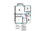 Etagenwohnung Köln Chorweiler - 3 Zimmer, 96 m&sup2;, 375.000&euro; | Angebot:27189776