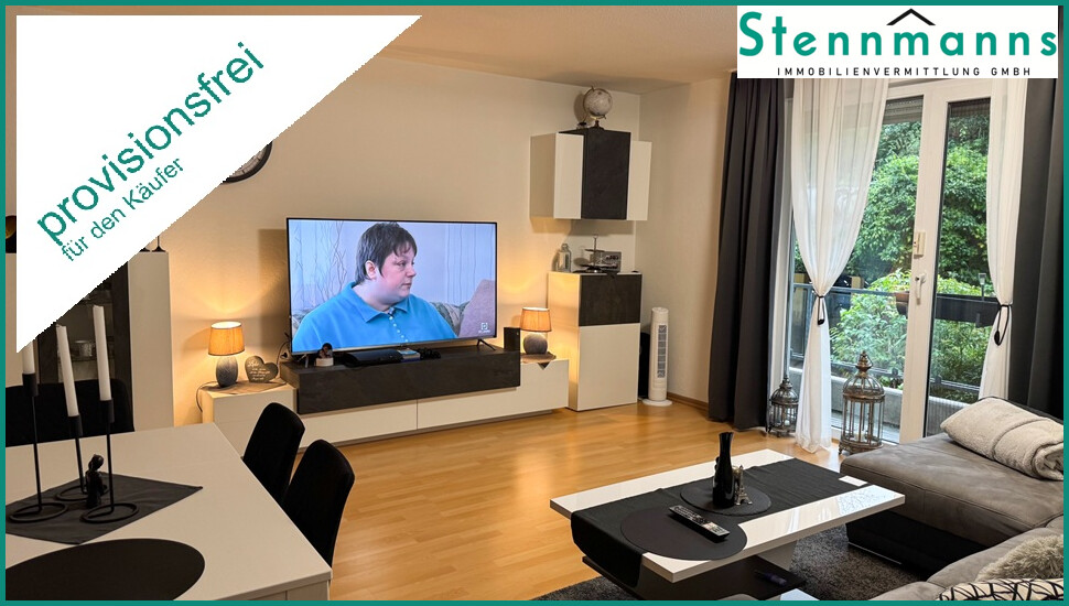 PROVISIONSFREI: INNENSTADT-WOHNEN IN GEPFLEGTER WOHNANLAGE MIT BALKON, AUFZUG & STELLPLATZ IN REMSCH - Etagenwohnung Remscheid | Angebot:26588193