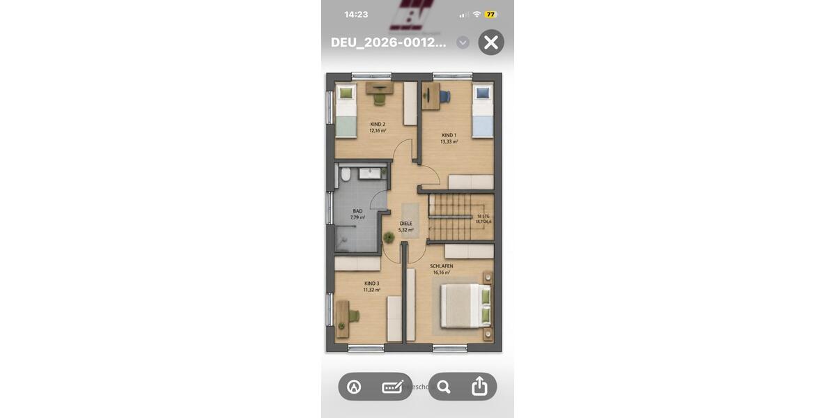 Doppelhaushälfte Odenthal - 5 Zimmer, 143 m&sup2;, 769.000&euro; | Angebot:27430299