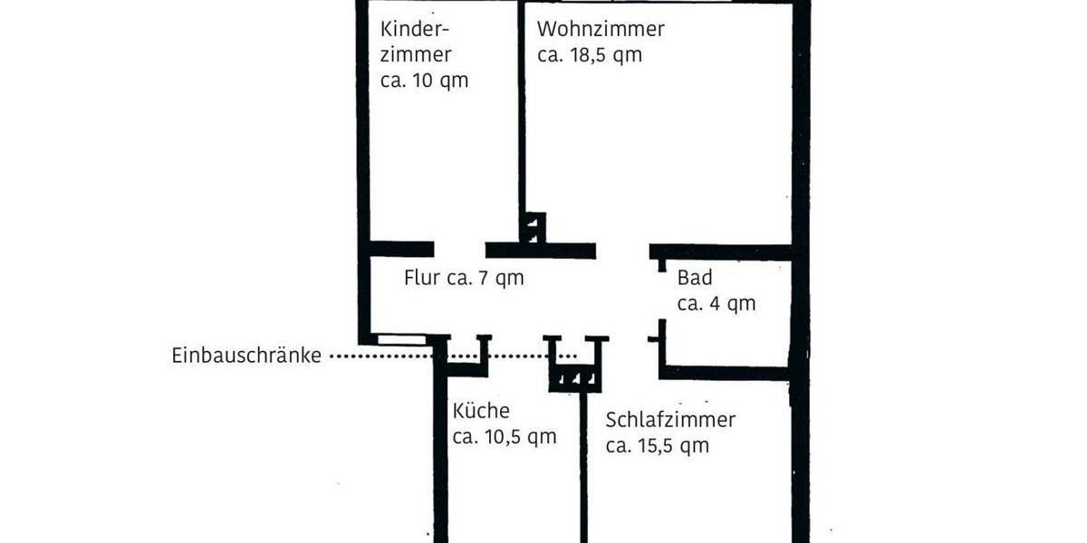 Etagenwohnung Köln Rodenkirchen - 3 Zimmer, 68 m&sup2;, 388.000&euro; | Angebot:27446931