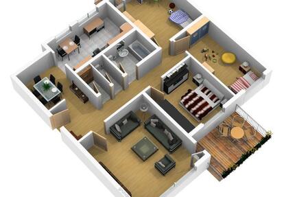 Wohnung Bonn Auerberg - 4.5 Zimmer, 98 m&sup2;, 350.000&euro; | Angebot:27096106