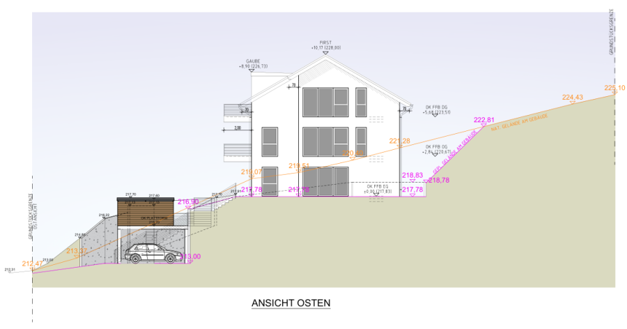 Provisionsfrei* Grundstück mit Fernblick für ihr Haus oder unser bereits geplantes 3 Parteienhaus mit 300qm - Grundstück Wiehl Wiehlsiefen | Angebot:27413078