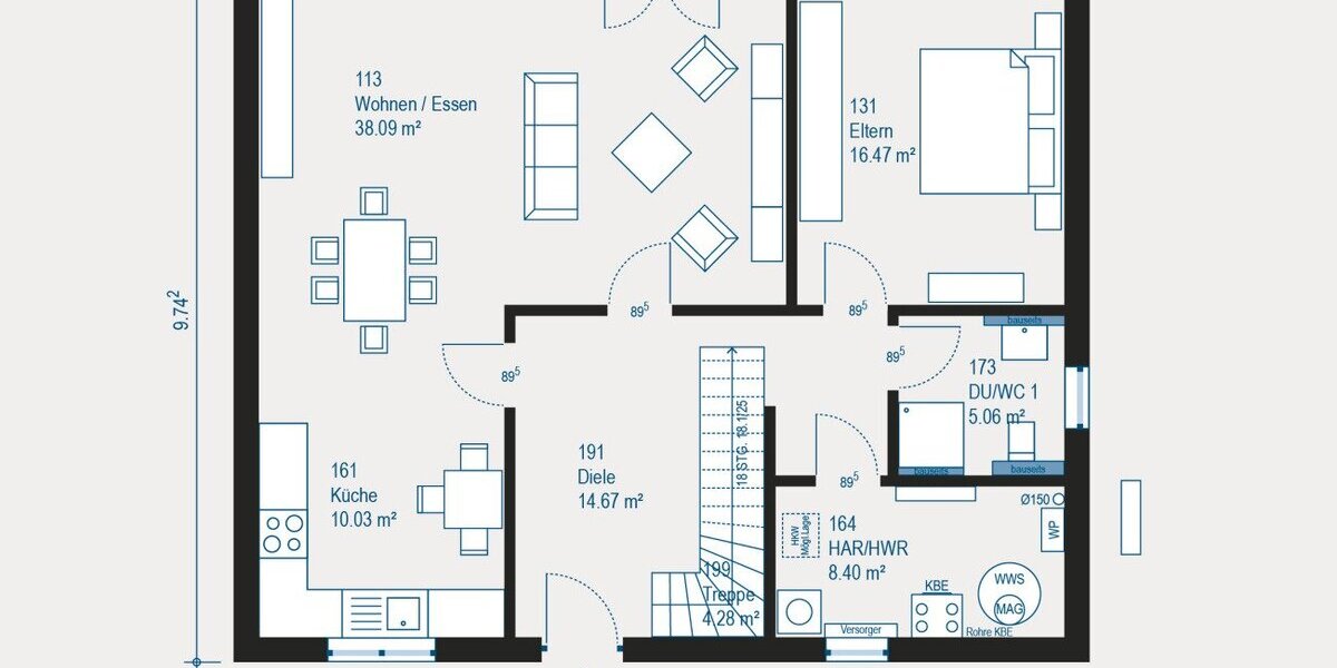 Ihr zukünftiges Zuhause, individuell mit allkauf geplant - Einfamilienhaus Solingen-Wald Wald | Angebot:27493972